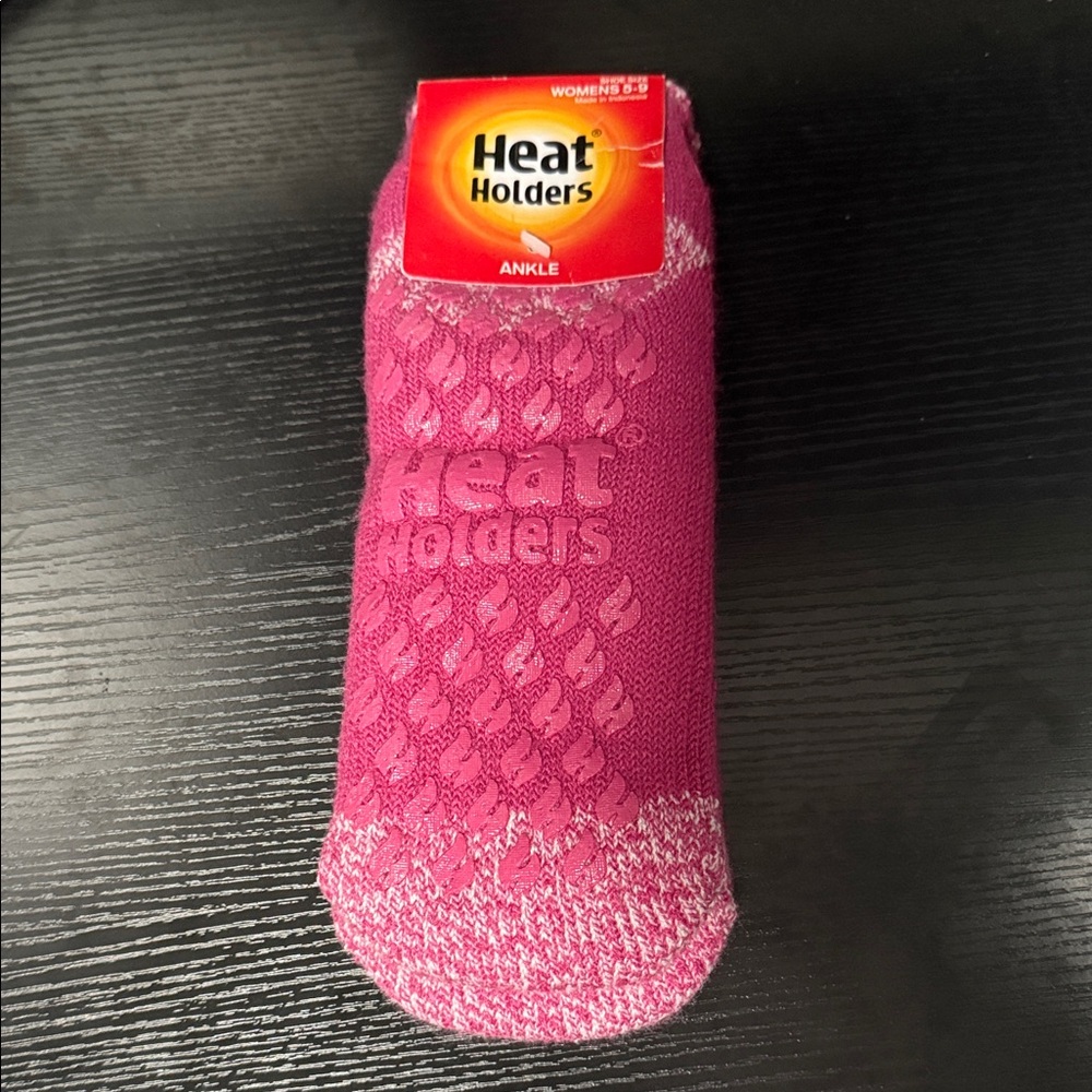 Heat Holders Women's Pink Slippers